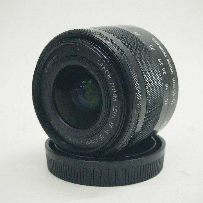 【中古】(キヤノン) Canon EF-M15-45/F3.5-6.3 IS STM グラフアイト