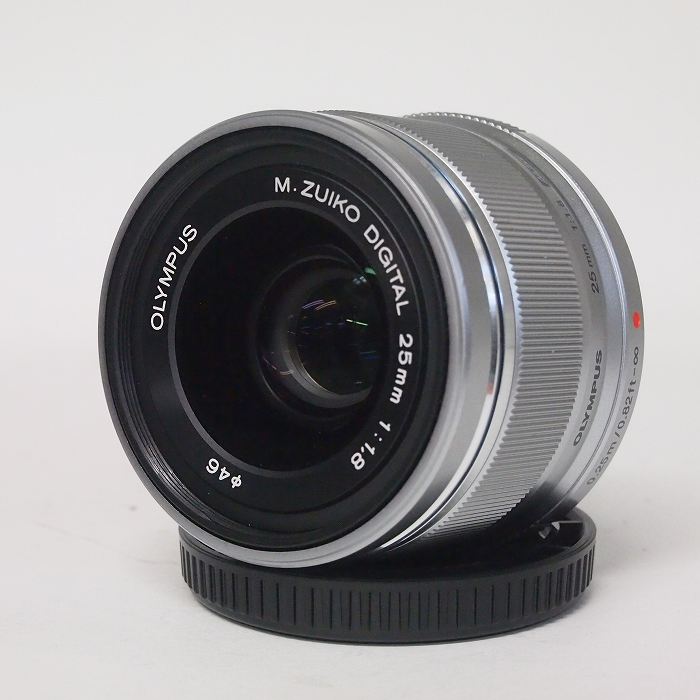 �y���Áz(�I�����p�X) OLYMPUS M�Y�C�R�[�f�W�^�� 25/1.8 �V���o�[
