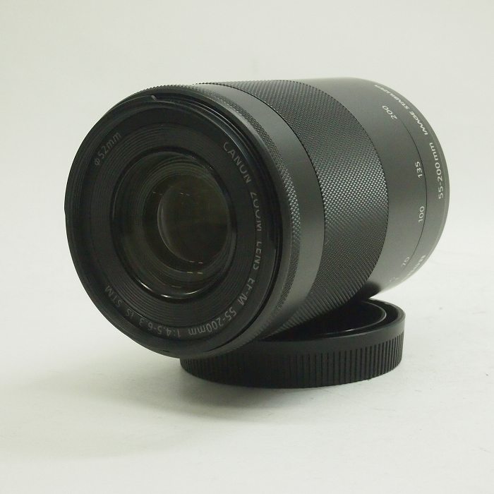 【中古】(キヤノン) Canon EF-M55-200/4.5-6.3 IS STM ブラック