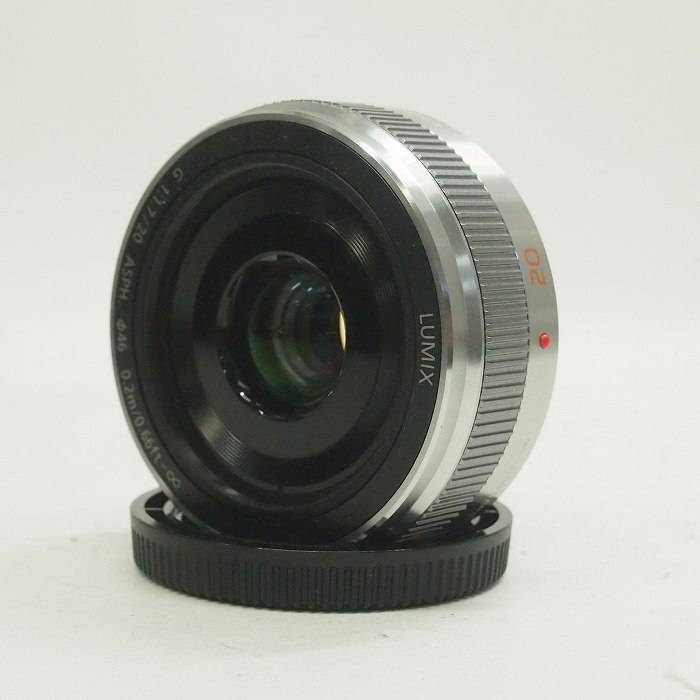 �y���Áz(�p�i�\�j�b�N) Panasonic G 20/1.7II�V���o�[ (H-H020A)