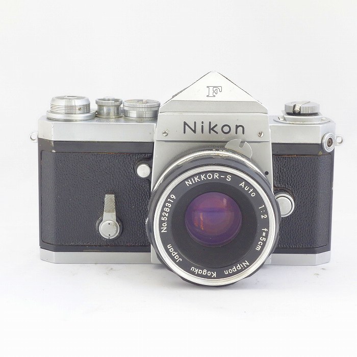 【中古】(ニコン) Nikon Fアイレベル(640番台)オートS5cm/2(9枚羽根)