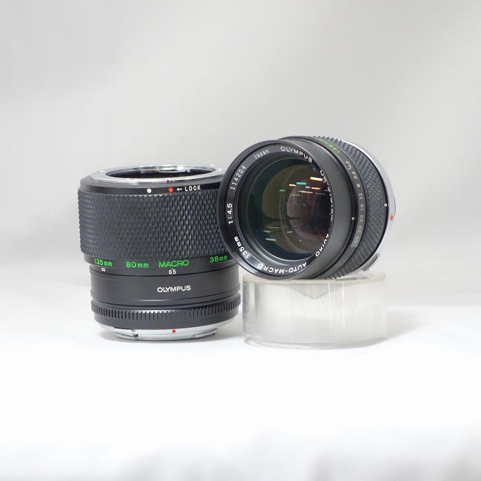 �y���Áz(�I�����p�X) OLYMPUS ZUIKO MC135/4.5 �}�N��+�I�[�g�G�N�X�e���V�����`���[�u65-116