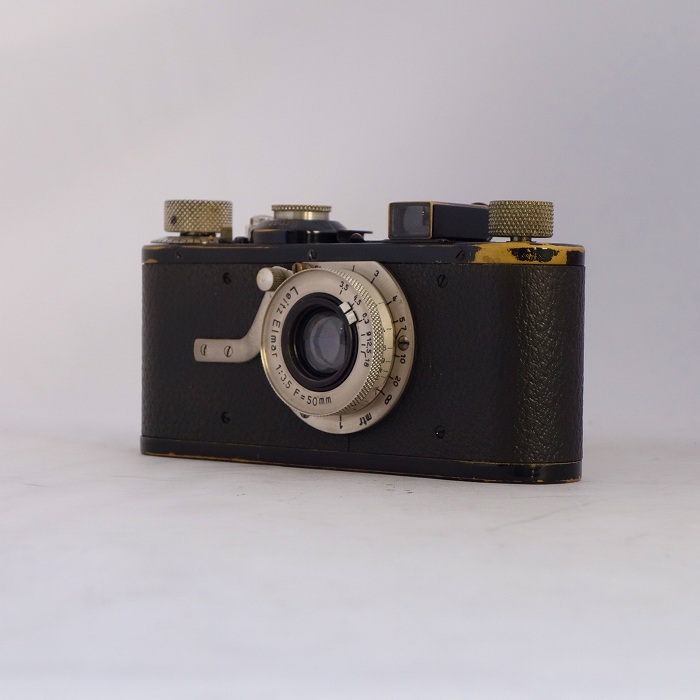 【中古】(ライカ) Leica A型 ブラック (新エルマー50mm F3.5付)