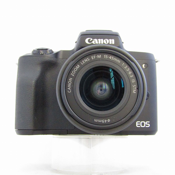 【中古】(キヤノン) Canon EOS KISS M2/EF-M15-45 IS STM キツト ブラツク