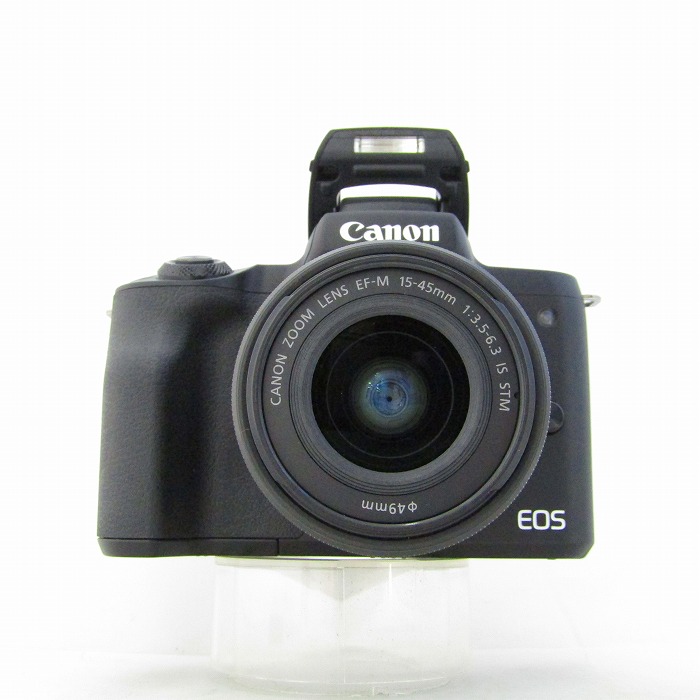 【中古】(キヤノン) Canon EOS KISS M/EF-M15-45 IS STM キツト ブラツク