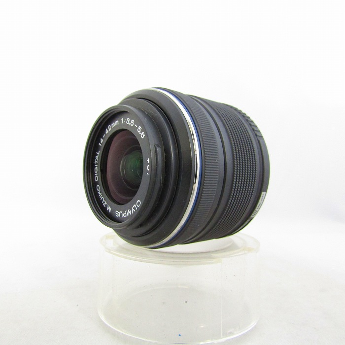 【中古】(オリンパス) OLYMPUS M.ZUIKO DIGITAL 14-42/3.5-5.6II R ブラック