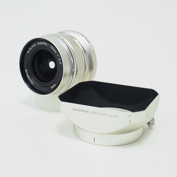 【中古】(オリンパス) OLYMPUS M.ズイコーデジタル ED12/2 シルバー
