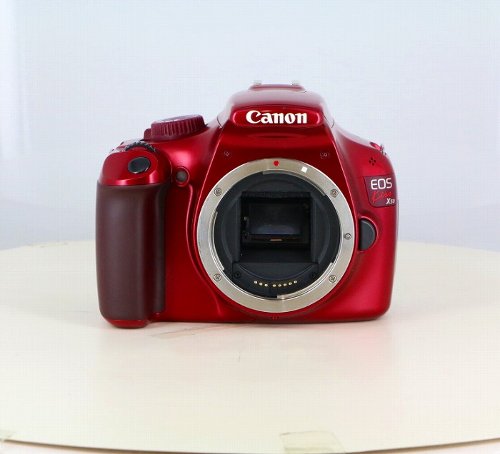 【中古】(キヤノン) Canon EOS KISS X50 ボディ レッド