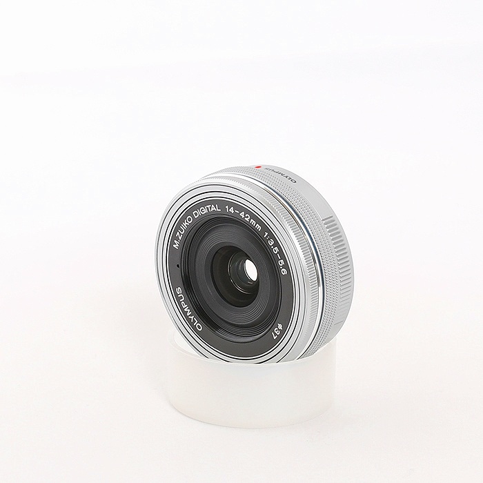 【中古】(オリンパス) OLYMPUS M.ZUIKO DIGITAL ED14-42/3.5-5.6 EZ SL シルバー