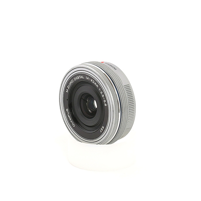 【中古】(オリンパス) OLYMPUS M.ZUIKO DIGITAL ED14-42/3.5-5.6 EZ シルバー