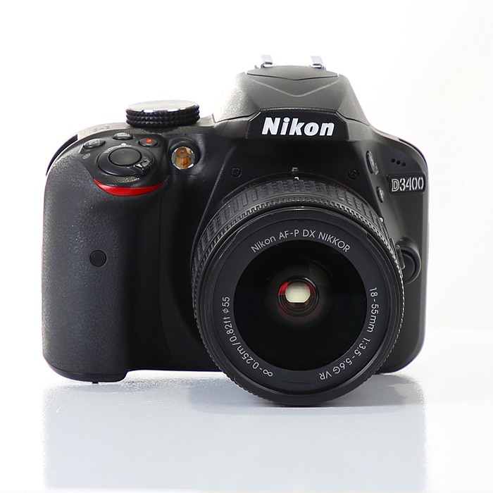【中古】(ニコン) Nikon D3400 18-55VR レンズキツト ブラツク