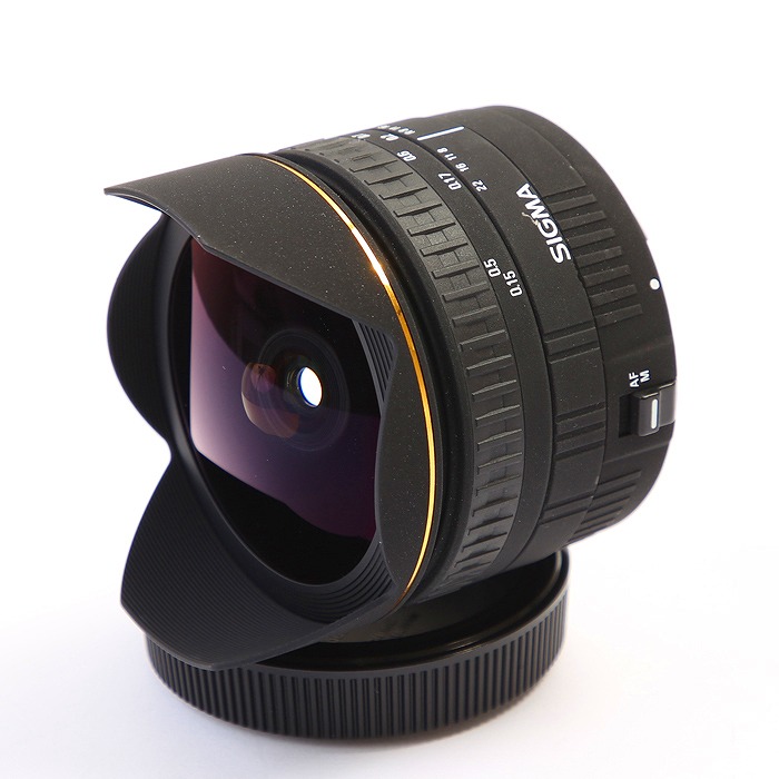 【中古】(シグマ) SIGMA シグマ 15/F2.8 EX DG フイツシユアイ EOS用