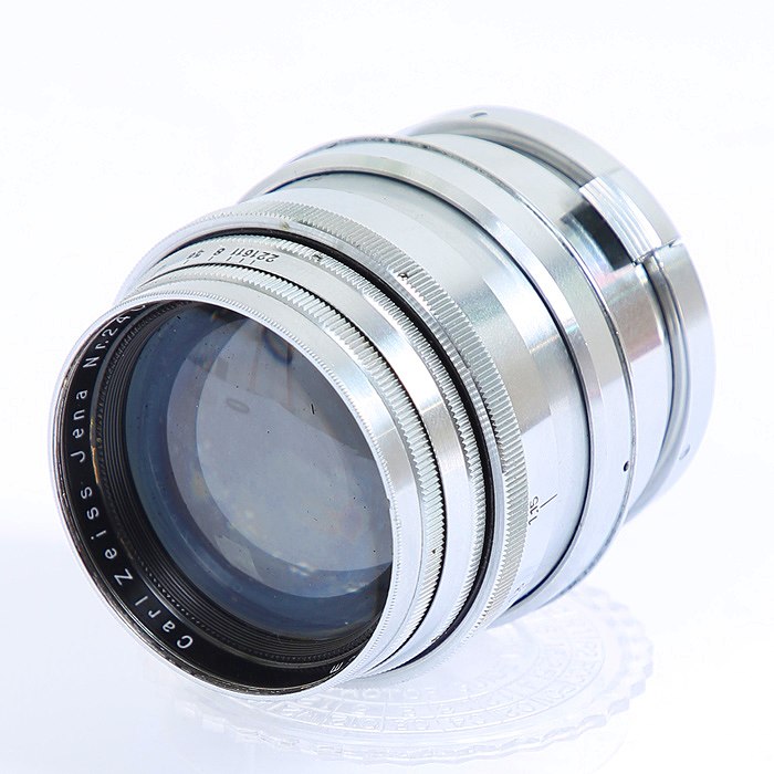【中古】(ツアイス) ZEISS ZEISS イエナ ゾナー T 8.5cm/2 アルミ鏡筒