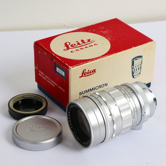 【中古】(ライカ) Leica SUMMICRON 90mmf2 2ND カナダ M