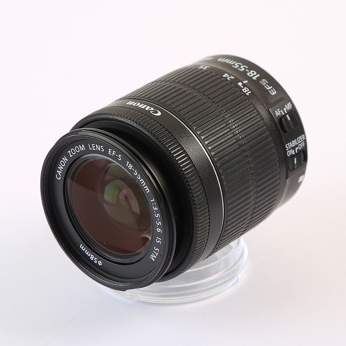 【中古】(キヤノン) Canon EF-S18-55/F3.5-5.6 IS STM