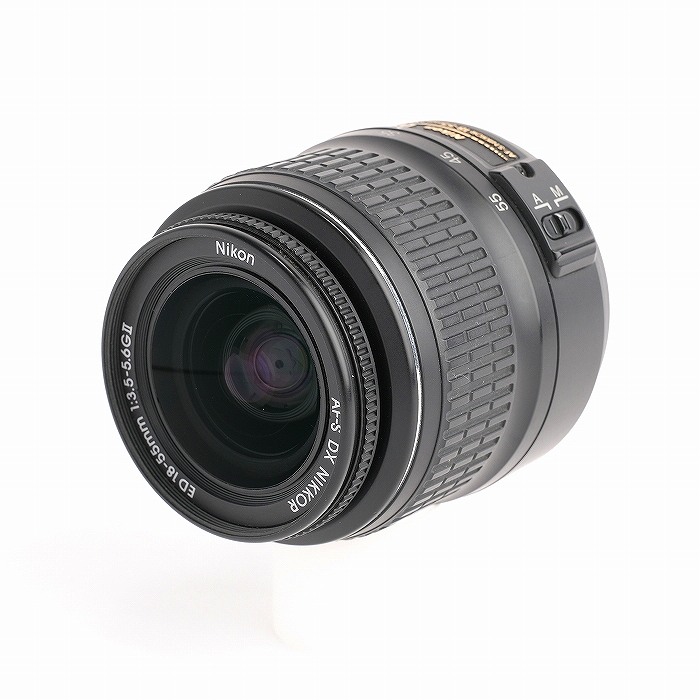 【中古】(ニコン) Nikon AF-S DX 18-55/3.5-5.6G ED II (2) BK