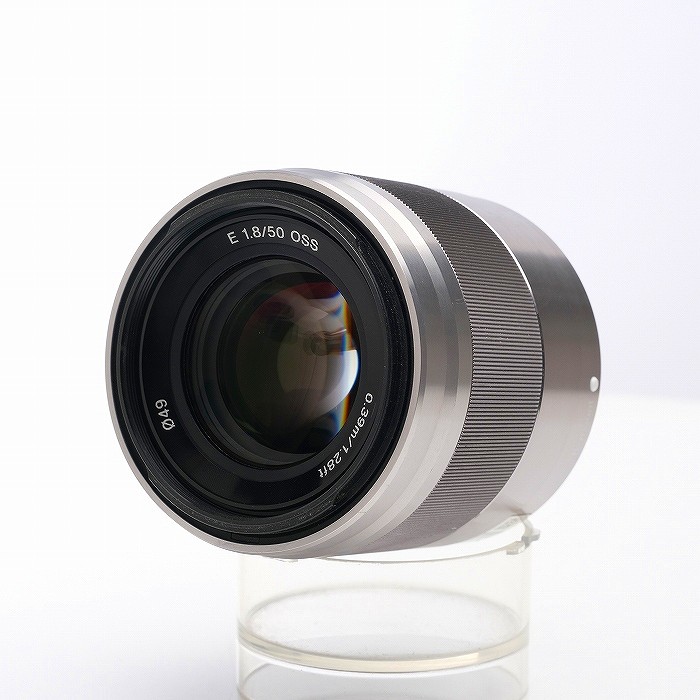 【中古】(ソニー) SONY E50/1.8 OSS シルバー