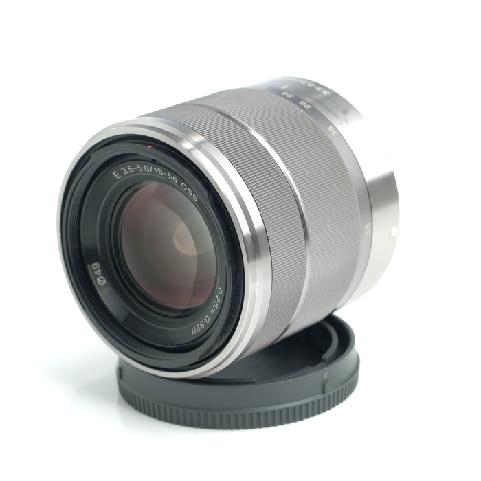 【中古】(ソニー) SONY E18-55/3.5-5.6 OSS シルバー