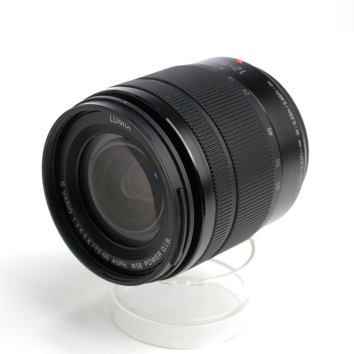 【中古】(パナソニック) Panasonic Gバリオ 12-60/3.5-5.6 ASPH. H-FS12060