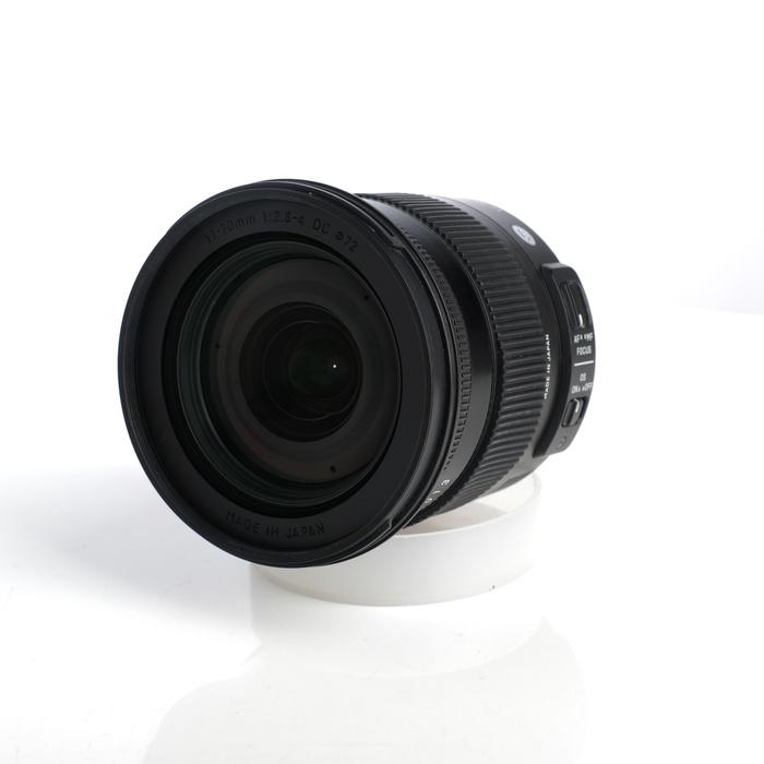 【中古】(シグマ) SIGMA 17-70/2.8-4 DC マクロ OS HSM NA ニコンF