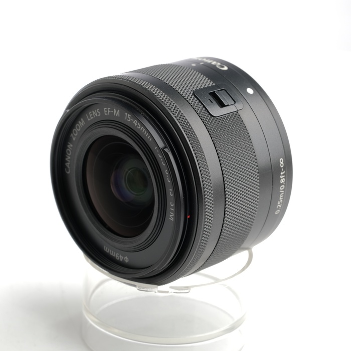 【中古】(キヤノン) Canon EF-M15-45/3.5-6.3 IS STM グラフアイト