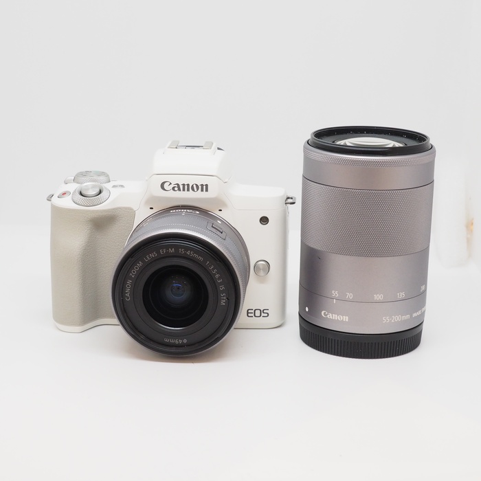 �y���Áz(�L���m��) Canon EOS KISS M2 �_�u���Y�[���L�c�g �z���C�g