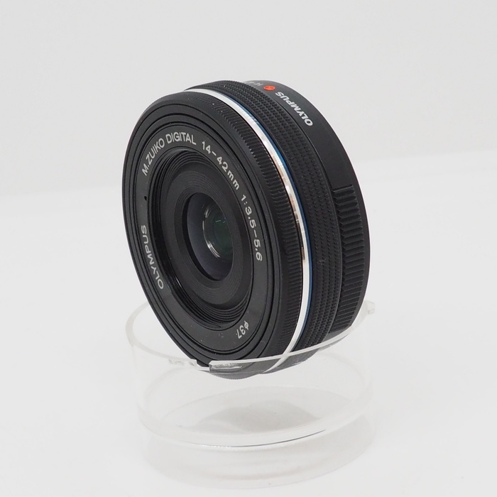 【中古】(オリンパス) OLYMPUS M.ZUIKO DIGITAL ED14-42/F3.5-5.6 EZ BK