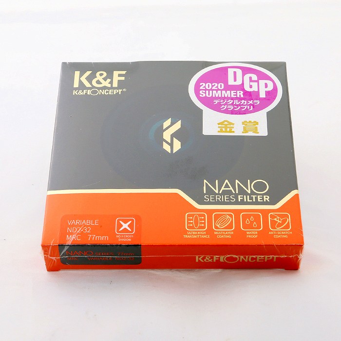 【中古】(K&F CONCEPT) K&F CONCEPT K&F KF-77NDX2-32 バリアブルNDフイルター