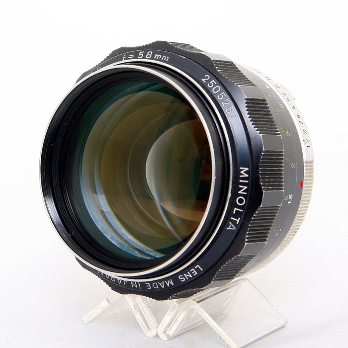 �y���Áz(�~�m���^) MINOLTA MC ROKKOR-PG 58mm F1.2