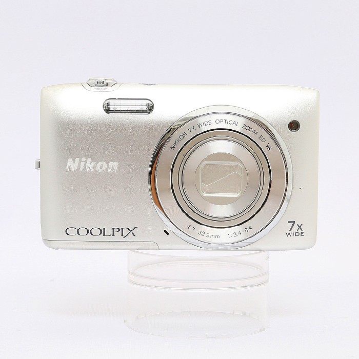 【中古】(ニコン) Nikon ニコン COOLPIX S3500 クリスタルシルバー