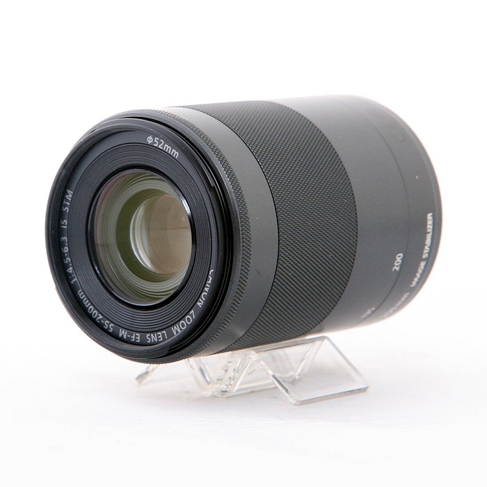 【中古】(キヤノン) Canon キヤノン EF-M55-200/F4.5-6.3 IS STM ブラツク