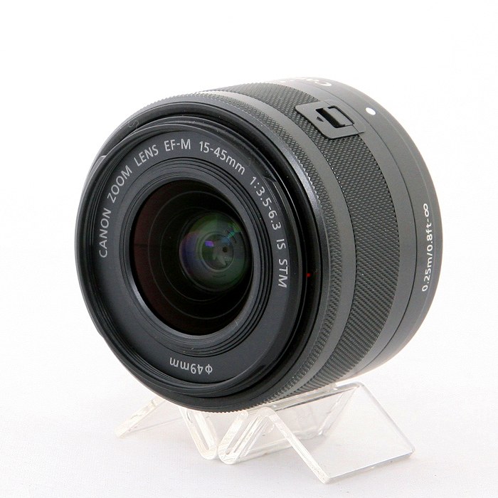 【中古】(キヤノン) Canon キヤノン EF-M15-45/F3.5-6.3 IS STM グラフアイト