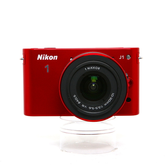【中古】(ニコン) Nikon ニコン 1 J1 ズームレンズキツト レツド