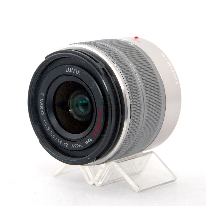 �y���Áz(�p�i�\�j�b�N) Panasonic G VARIO 14-42/3.5-5.6 II ASPH./MEGA O.I.S. �V���o�[ (H-FS1442A-