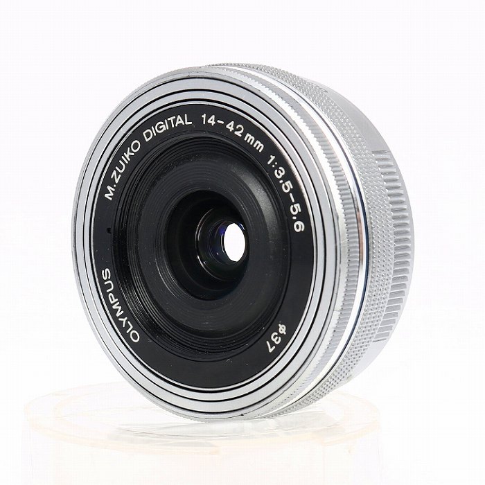 【中古】(オリンパス) OLYMPUS M.ZUIKO DIGITAL ED 14-42/3.5-5.6 EZ シルバー