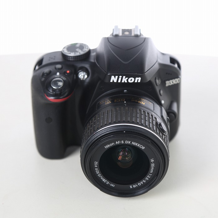 【中古】(ニコン) Nikon D3300 18-55VR2 レンズキツト ブラツク