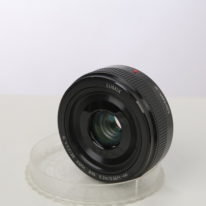 【中古】(パナソニック) Panasonic LUMIX G 20mm F1.7 II ASPH. H-H020A-K レンズ