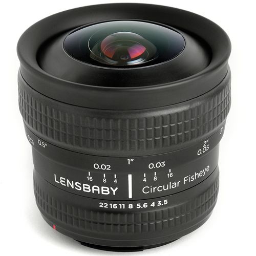 Lensbaby (レンズベビー) サーキュラー フィッシュアイ 5.8mm F3.5 (ニコン用)
