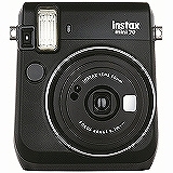 フジフイルム インスタントカメラ instax mini 70N ｢チェキ｣ ブラック