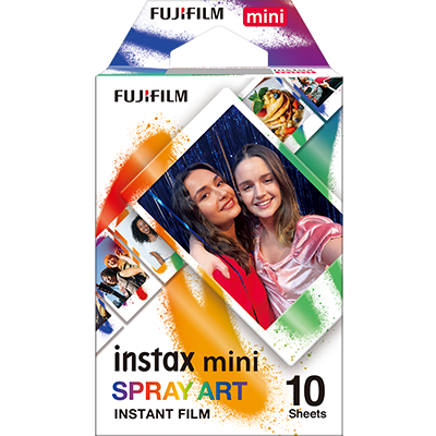 【新品】(フジフイルム) FUJIFILM チェキフィルム instax mini SPRAY ART 10枚入
