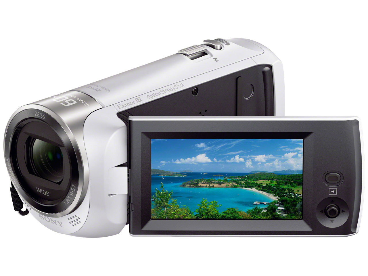 【新品】(ソニー) SONY デジタルHDビデオカメラレコーダー HDR-CX470 W ホワイト