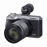 【新品】(キヤノン) Canon EOS M6 Mark II EF-M18-150 IS STMレンズEVFキット シルバー