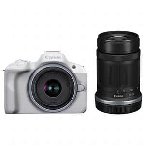 【新品】(キヤノン) Canon EOS R50 ダブルズームキット ホワイト