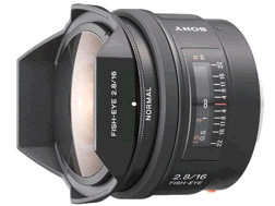 【新品】(ソニー) SONY 16mm F2.8 Fisheye (SAL16F28) 単焦点レンズ Aマウントレンズ